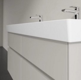 Тумба під раковину Villeroy & Boch Collaro 115,4х44, 4 см ДСП м'який сірий C01200VK