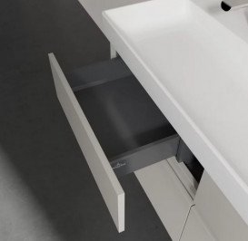 Тумба під раковину Villeroy & Boch Collaro 115,4х44, 4 см ДСП м'який сірий C01200VK