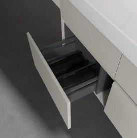 Тумба під раковину Villeroy & Boch Collaro 115,4х44, 4 см ДСП м'який сірий C01200VK