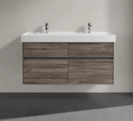 Тумба под раковину Villeroy & Boch Collaro 115,4х44,4 см ДСП каменный дуб C01200RK