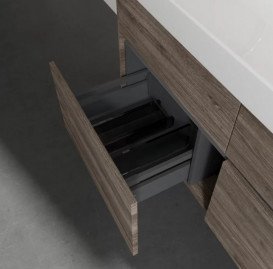 Тумба под раковину Villeroy & Boch Collaro 115,4х44,4 см ДСП каменный дуб C01200RK