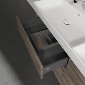 Тумба під раковину Villeroy & Boch Collaro 125,4 х44, 4 см ДСП кам'яний дуб C01300RK