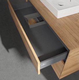 Тумба под раковину Villeroy & Boch Collaro 100х50 см ДСП дуб канзас C01400RH