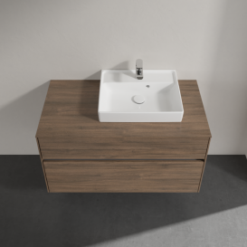 Тумба под раковину Villeroy & Boch Collaro 100х50 см ДСП дуб аризона C01500VH