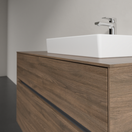 Тумба под раковину Villeroy & Boch Collaro 100х50 см ДСП дуб аризона C01500VH