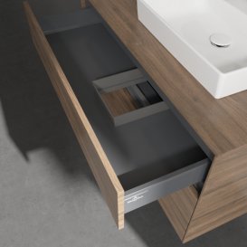 Тумба под раковину Villeroy & Boch Collaro 100х50 см ДСП дуб аризона C01500VH