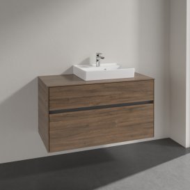 Тумба под раковину Villeroy & Boch Collaro 100х50 см ДСП дуб аризона C01500VH