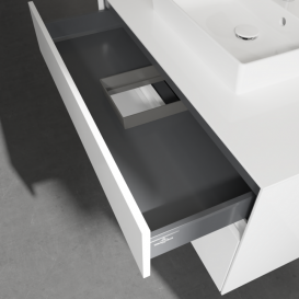 Тумба под раковину Villeroy & Boch Collaro 100х50 см ДСП белый матовый C01600MS