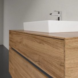 Тумба під раковину Villeroy & Boch Collaro 100х50 см ДСП дуб канзас C01600RH