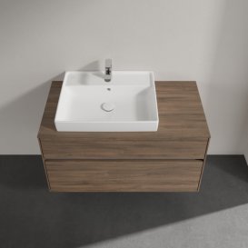 Тумба під раковину Villeroy & Boch Collaro 100х50 см ДСП дуб аризона C01700VH