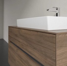 Тумба под раковину Villeroy & Boch Collaro 100х50 см ДСП дуб аризона C01800VH