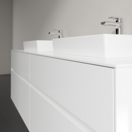 Тумба под раковину Villeroy & Boch Collaro 160х50 см МДФ глянцевый белый C02100DH