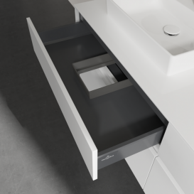 Тумба под раковину Villeroy & Boch Collaro 160х50 см МДФ глянцевый белый C02100DH