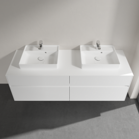 Тумба под раковину Villeroy & Boch Collaro 160х50 см ДСП белый матовый C02100MS