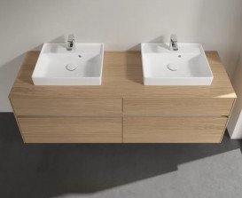 Тумба під раковину Villeroy&Boch Collaro 160х50 см ДСП північний дуб C02100VJ