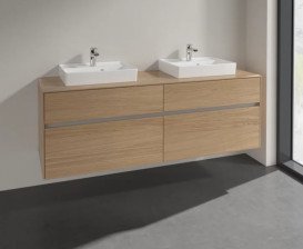 Тумба під раковину Villeroy&Boch Collaro 160х50 см ДСП північний дуб C02100VJ