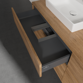 Тумба під раковину Villeroy & Boch Collaro 160х50 см ДСП дуб канзас C02100RH