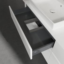 Тумба під раковину Villeroy&Boch Collaro 160х50 см ДСП білий матовий C02200MS