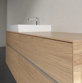 Тумба під раковину Villeroy&Boch Collaro 160х50 см ДСП північний дуб C02200VJ