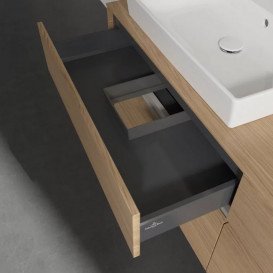 Тумба під раковину Villeroy&Boch Collaro 160х50 см ДСП північний дуб C02200VJ