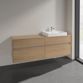 Тумба под раковину Villeroy & Boch Collaro 160х50 см ДСП северный дуб C02300VJ