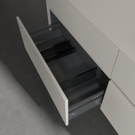 Тумба под раковину Villeroy & Boch Collaro 160х50 см ДСП мягкий серый C02300VK