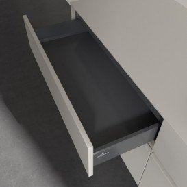 Тумба под раковину Villeroy & Boch Collaro 160х50 см ДСП мягкий серый C02300VK