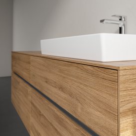 Тумба под раковину Villeroy & Boch Collaro 160х50 см ДСП дуб канзас C02300RH
