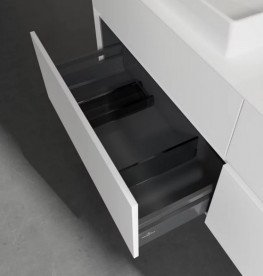 Тумба під раковину Villeroy&Boch Collaro 160х50 см ДСП білий матовий C02400MS