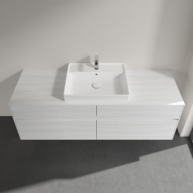 Тумба под раковину Villeroy & Boch Collaro 160х50 см ДСП белое дерево C02500E8