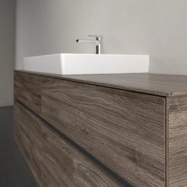 Тумба під раковину Villeroy & Boch Collaro 160х50 см ДСП кам'яний дуб C02600RK