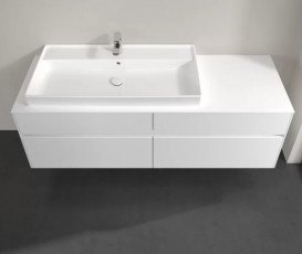Тумба под раковину Villeroy & Boch Collaro 160х50 см ДСП белый матовый  C02900MS