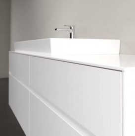 Тумба под раковину Villeroy & Boch Collaro 160х50 см ДСП белый матовый  C02900MS