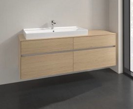 Тумба під раковину Villeroy&Boch Collaro 160х50 см ДСП північний дуб C02900VJ