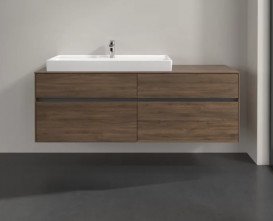 Тумба під раковину Villeroy & Boch Collaro 160х50 см ДСП дуб аризона C02900VH