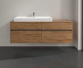 Тумба под раковину Villeroy & Boch Collaro 160х50 см ДСП дуб канзас C02900RH