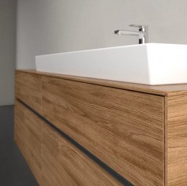 Тумба під раковину Villeroy & Boch Collaro 160х50 см ДСП дуб канзас C03000RH