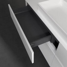 Тумба под раковину Villeroy & Boch Collaro 160х50 см МДФ глянцевый белый C03100DH