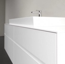 Тумба под раковину Villeroy & Boch Collaro 160х50 см ДСП белый матовый C03100MS