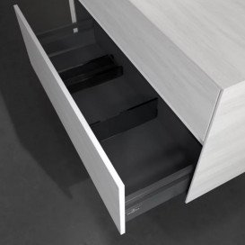 Тумба под раковину Villeroy & Boch Collaro 100х50 см ДСП белое дерево C03900E8