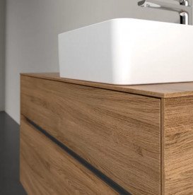 Тумба под раковину Villeroy & Boch Collaro 100х50 см ДСП дуб канзас C04000RH