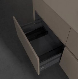 Тумба під раковину Villeroy & Boch Collaro 120х50 см ДСП сірий трюфель C04300VG