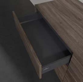 Тумба під раковину Villeroy & Boch Collaro 140х50 см ДСП кам'яний дуб C04700RK