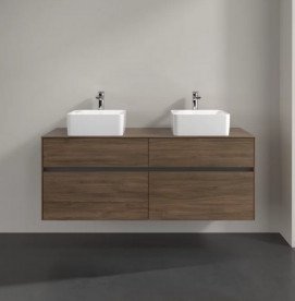 Тумба під раковину Villeroy & Boch Collaro 140х50 см ДСП дуб аризона C04800VH