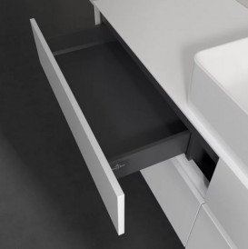 Тумба під раковину Villeroy&Boch Collaro 160х50 см ДСП матовий білий C04900MS