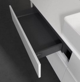 Тумба під раковину Villeroy&Boch Collaro 160х50 см ДСП матовий білий C04900MS