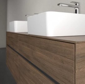 Тумба под раковину Villeroy & Boch Collaro 160х50 см ДСП дуб аризона C05200VH