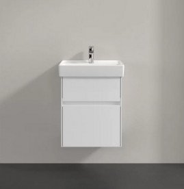 Тумба під раковину Villeroy & Boch Collaro 46х37,4 см із підсвічуванням МДФ глянсовий білий C006B0DH