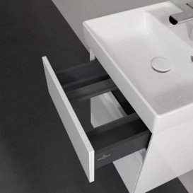 Тумба під раковину Villeroy & Boch Collaro 46х37,4 см із підсвічуванням ДСП матовий білий C006B0MS