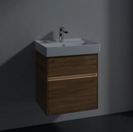 Тумба під раковину Villeroy & Boch Collaro 51х41,4 см з підсвічуванням ДСП дуб канзас C007B0RH